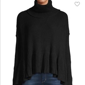 Free People Cowl Neck Layer Cake Sweater